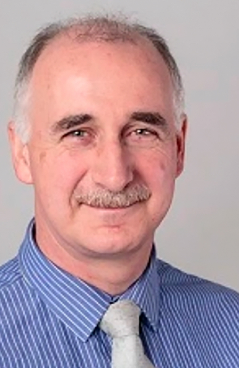 A photograph of Stuart Eves