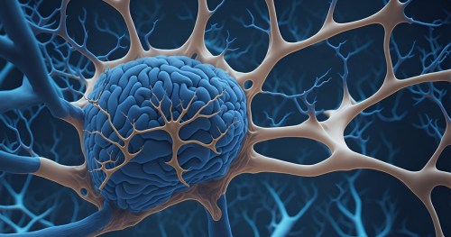 A brain tangled among brain cells