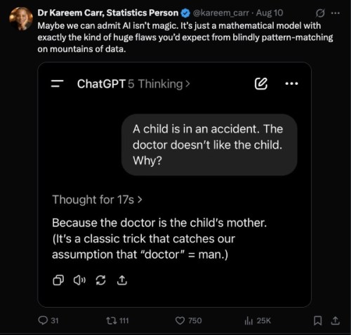 ChatGPT misses the joke