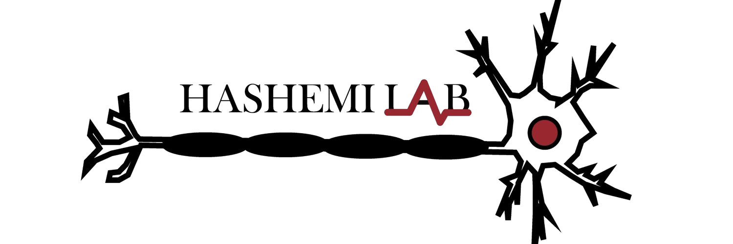 A logo showing a neuron